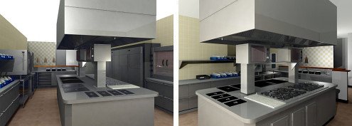 Designed in Microcad autokitchen, The kitchen design software